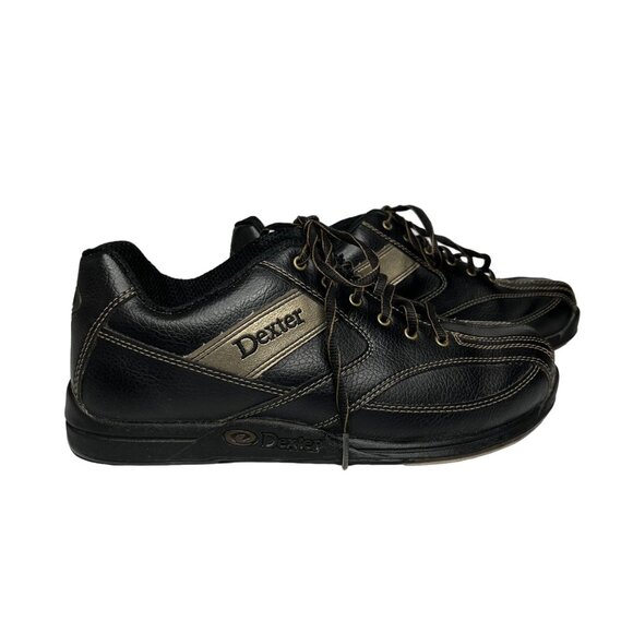 Dexter Mens Bowling Shoes Black Size 8.5 - Picture 1 of 10
